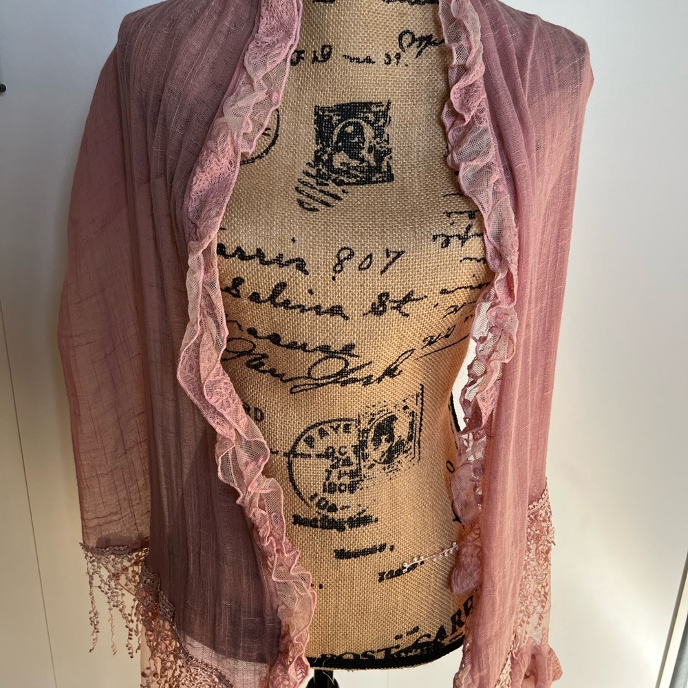 Coldwater Creek Pink Scarf